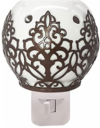 AAPIE Luz de Noche para niños con fusión de Cera eléctrica, Calentador de Velas aromáticas, lámpara de luz Nocturna para niños, Cera perfumada USB para decoración del hogar, baño y Dormitorio