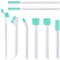 8Pcs Small Cleaning Brushes for Household,Crevice Cleaning Tool Set for Window Grooves Track Humidifier Keyboard Bottle Door Car Vent, Tiny Detail Cleaner Scrub Brush Gaps Corner Tight Space