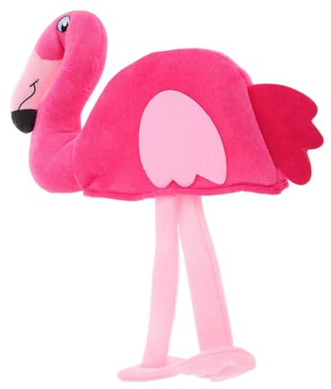 iplusmile Sombrero de Rosa de Peluche para San Valentín Gorro de Disfraz Animal Suave y Cómodo Accesorio para Fiestas y Cosplay para Parejas y Celebraciones Románticas