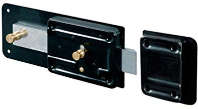 Ferroglietto con cilindro staccato e catenaccio e scrocco incluso Viro - 50 mm