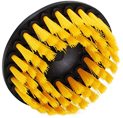 OxoxO 5-Zoll Elektrische Rotierende Reinigungsbürste Felgenbürste Kompatibel Fast Bohrmaschine, Drill Brush, Akkuschrauber Bürstenaufsatz, Power Scrubber Reinigung Kit für Felgen,Küche,Auto