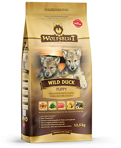 Wolfsblut - Wild Duck Puppy - 12,5 kg - Trockenfutter - Hundefutter - Getreidefrei