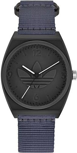 adidas Reloj Analógico para Unisex de Cuarzo con Correa en Tela AOST22041