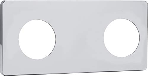Placa de acabado para salida mural de ducha/bañera | Compatible con sistema FIXSYSTEM | Conexión resistente y duradera | Ideal para instalaciones sanitarias | Fácil instalación | QUICK PLOMBERIE