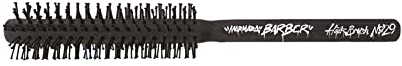 BARBER MARMARA Spazzola per capelli n. 29 nera – spazzola rotonda – spazzola rotonda – spazzola per capelli uomo – spazzola rotonda piccola – spazzola rotonda – spazzola per capelli in legno