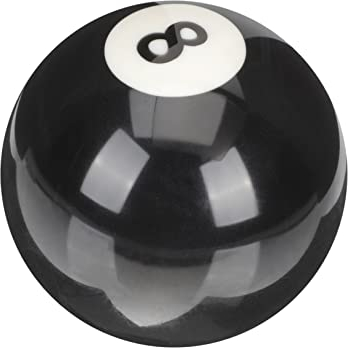 Toddmomy Billard Schwarze Acht-Kugel Individuelle Billardkugeln Billard-Pool-Kugeln Queue-Trainer Usa-Zubehör Snooker-Tischstoßstange Billardtisch Tragbare Billardkugel