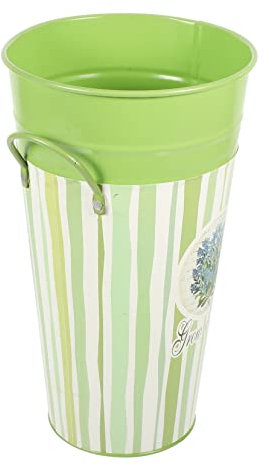 OUNONA Blumenkübel Eimer getrocknete Blumen Pflanztopf Bonsaischale Blumentopf Blumenbeet Eisen