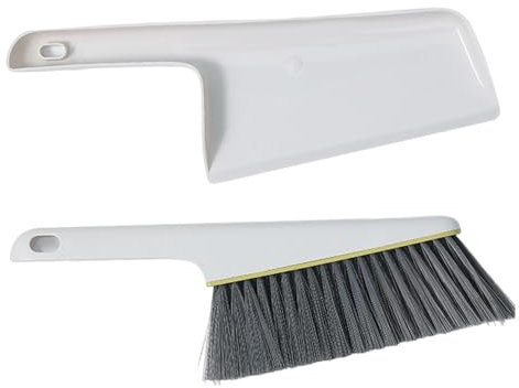 Juego de cepillos de cama con recogedor, herramientas de limpieza de esquinas de habitación, escoba de mano, cepillo de barrido para el hogar, para sofá, ropa, cama, colcha, coche