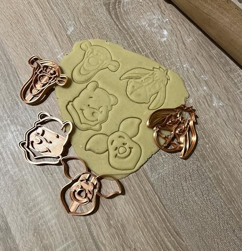 Winni Puuh und co. Ausstechform Kekse Fondant Backen Keksdekoration (Set)