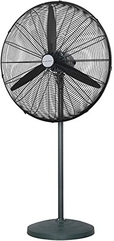 OWOHYG Ventilador Industrial de pie de 750 W, Potente Ventilador de Pared con Viento Fuerte, Ideal para Uso doméstico e Industrial (75 cm)