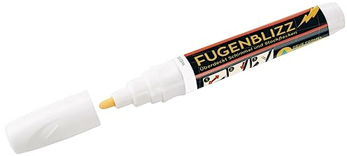 Penna per fughe piastrelle | Pulitore fughe piastrelle | Prodotti per fughe piastrelle | Prodotto per fughe | Rinnova fuge piastrelle bianco