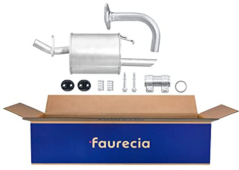 HELLA 8LD 366 035-731 Endschalldämpfer - Easy2Fit® Kit - hinten - zweiteilig - Set mit Anbauteilen - für u.a. TOYOTA YARIS