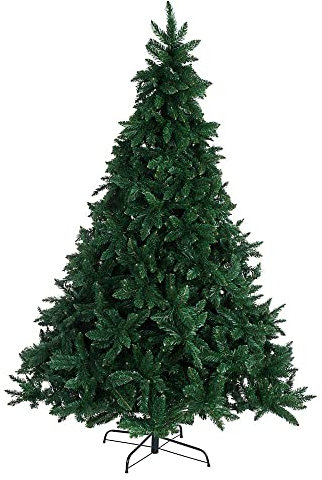 Albero di Natale Artificiale Realistico Finto Verde Folto Nielsen (Altezza 240 cm)