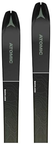 ATOMIC BACKLAND Skin 95 Gr Skifahren, Erwachsene, Unisex, Schwarz/Grün/ (Mehrfarbig), 169 cm