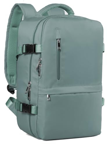 Hayayu Mochila 40x30x20, Mochilas Cabina para Ryanair 40x20x30cm Maletas De Viaje Mujer Hombre Equipaje De Mano 40x30x20 Bolsa Viaje 24l con Orificio De Carga Y Bolsillo Antirrobo