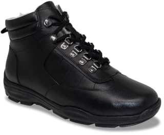 Pegasus Men's Waterproof Leather Sherpa Lined Boot with Side Zip