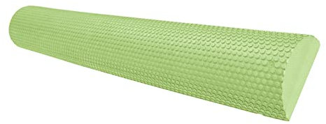 Perfeclan Eva Half Foam Roller Foam Half Roller, Massage Yoga Blocks Half Round Foam Roller, Half Roller Foam for Women Men Gym Relaxing Exercise, Grün 90 cm x 7,5 cm