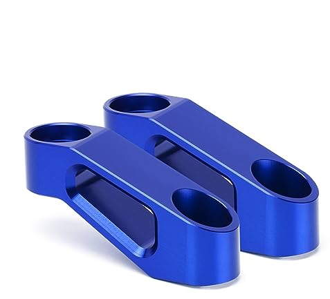BLNETU Motorradspiegel Motorradspiegel Rückspiegel Verlängerung Riser Verlängern Adapter Für Ducati Für Monster 797 821 1200 1200R 937 Für Monster 696 796 Motorradspiegel(Color:2)
