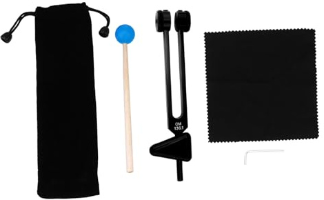BESTonZON Stimmgabel Aus Aluminium Für Klangheilung Vibrationstherapie Rostbeständig Leicht Und Klingend