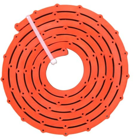 Baoblaze Herramienta de carpintería, tira moldeadora de contorno, guía curva Flexible, medidor de contorno resistente, herramienta de carpintería, tira, 2m