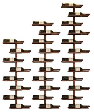 Weinglas-Wandregal für Likörflaschen, Wand-Weinregal mit Glashalter für Zuhause, Wohnzimmer, hängender Weinschrank für Bar, kommerzielles Weinregal, Präsentationsständer