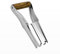 Haliaeetus Bulb Planter Tool, 4 inches Depth Mark Hand Bulb Planter, Non-Bending Stainless Steel Bulb Planter Digger, Garden Bulb Transplanter with Comfortable Wood Handle for Planting Tulip, Daffodil