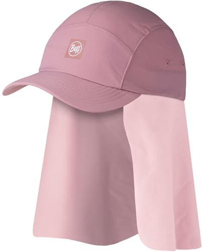 Buff| Kappe Desert 360° UPF 50 Sonnenschutz, Mehrpositions-Nackenkappe mit Überlappungen für bessere Luftzirkulation, hergestellt aus 80% recyceltem Material Kinder Einheitsgröße Orchid