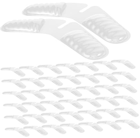 WATIIFUFU 50stücke Teiliges Kragensteg Für Hemdkragen Herren Und Blusen Damen Stabile Pvc-kragenstützen Langlebige Kragenstäbchen Zur Fixierung Leicht Und Tragbar Für Hemdkragenpflege