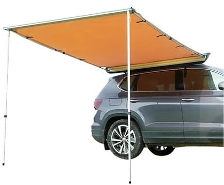 Toldo Caravana,Toldo Furgoneta Camper Toldo Lateral for Coche, Universal for Exteriores, Apto for Camping autónomo, Resistente al Agua y con protección Solar.(1.4 X 2.0m)