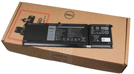 Dell Genuine 54Wh 4-Cell Type V6W33 Original Battery for Dell Inspiron 5310, 5320, 5330, 5410, 5420, 5415, 5430, 7415, 7420, 7425, 7430, 7440, 7445, 3511, 3520, 3530, 5510, 5515, 5620, 5640, 5645