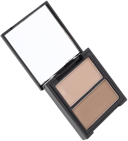 NOLITOY Poudre Illuminateur Visage Palette Teint Maquillage Professionnel Poudre à Ombrer Ultra-légère Look Maquillage Naturel et Lumineux