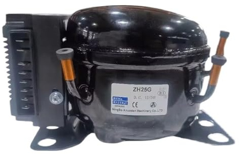Compresor De 12 V 24 V CC Apto For Coche, Barco, Frigorífico, Congelador, Mini Frigorífico, Congelador, Compresor ZH25G35G(ZH25G)