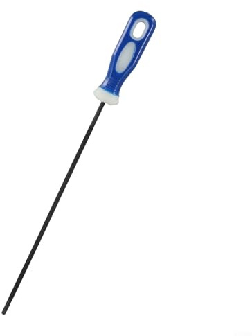 Set di lime rotonde per motosega, 4.0, oltre 4,8 oltre 5,5 mm, per affilare la catena, dispositivo in acciaio con manico in plastica, lima portatile per alimentazione elettrica e a combustibile (5,5