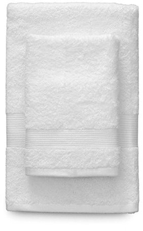 Zucchi - Juego de toallas confeccionadas en tela de rizo de algodón - Juego compuesto por 1 toalla mediana + 1 toalla de tocador - Línea Solo Tuo – Color verde agua 3344