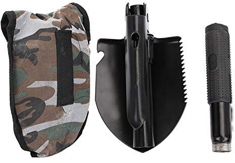 Multifunctional Shovel, Foldable Spade, Foldable Design, Wide Variety of Uses, Mountain Climbing Exploration for Tenting Camping