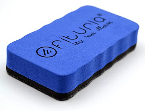 OFITURIA Magnetischer Schwamm für Whiteboard, blaue Radierer, Vileda und weitere Markierungen von Whiteboards und Whiteboards., COM0386B