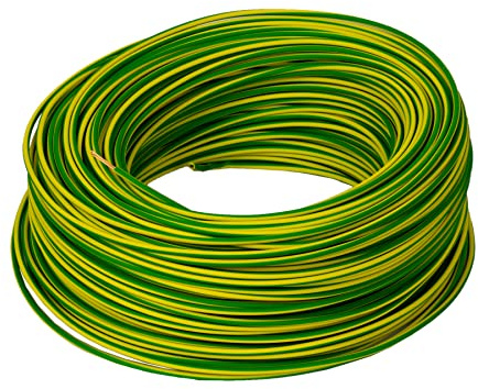 H07V-K Kabel 6 mm² grün-gelb 10 Meter ALPTEG