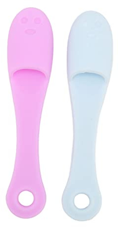 2 Pezzi di Manicotti per la Pulizia della Pelle, Manicotti in Silicone per la Rimozione dei Punti Neri, Pulizia Profonda dei Pori, Morbidi e Confortevoli, Adatti per L'uso