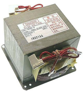 AFCAHEH Transformador de microondas Original de 800W for microondas, Piezas de 20L, GAL-800E-4, Transformador de Alto Voltaje de 8,1x7,7 cm, 700E-4-1