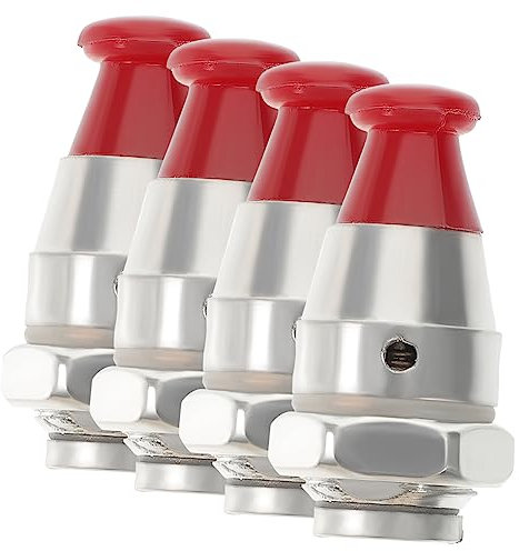 KONTONTY 4pcs Safety Valve for Pressure Cooker Exhaust Valve High-Grade Replacement for Cookware Easy to Install and Use
