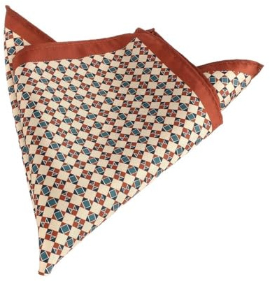 FOVAOK Nuova Stampa Tasca Piazza Floreale Petto Asciugamano Paisley Abiti Fazzoletto Gentlemen Fazzoletti Uomo Fazzoletti Asciugamano Tasca Regali, Colore unico, WK68002