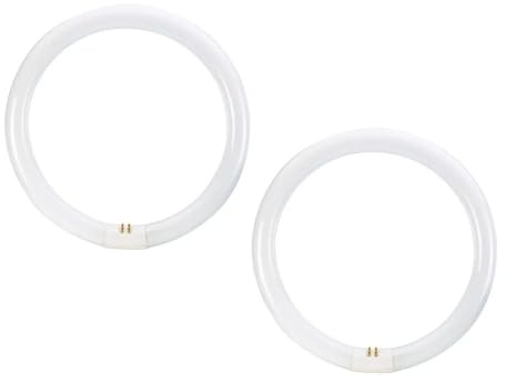 Lampwise 2X 40cm Circular Fluorescent T9 Tube 40W G10q 4-pin Cool Daylight 6500K 3070lm 9000 Hour Life L 40W/865