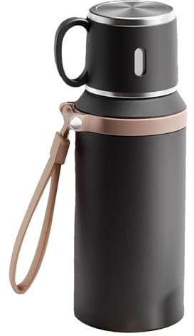 Tumbler con isolamento termico in acciaio inossidabile Antigoccia Portatile
