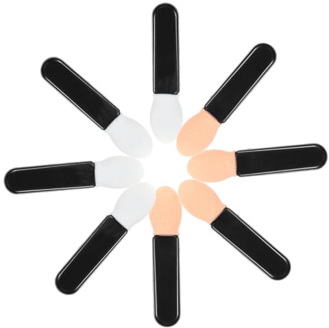 150PCS Disposable Eyeshadow Applicators Sponge Make up Applicators for Eye Shadow Small Mini Dual Sided Eyeshadow Brush Sticks Set Portable Travel Multipurpose Lips Brushes with Sponge Tip Women