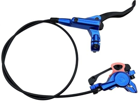 HB875 Hydraulisk bromssats HB-875 MTB Cykel Skivbroms Fram Bak 800mm 1400mm Mountainbike Bromsok(Blue Right)