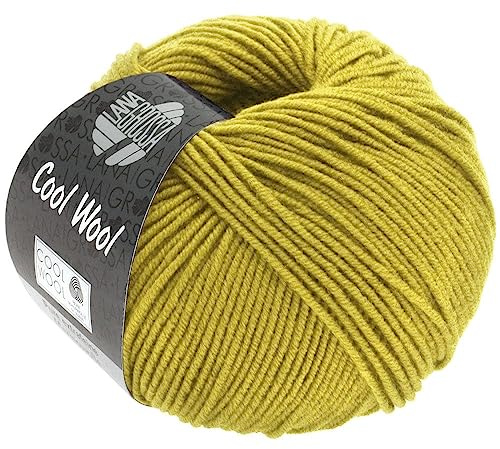 Lana Grossa Cool Wool Uni/Mélange 2062 - Senf