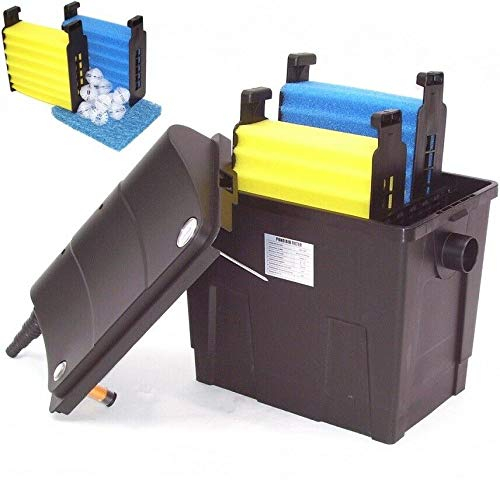 D&L Bio Filtro esterno per laghetto CBF200 55890 filtro acqua laghetto 8000 l