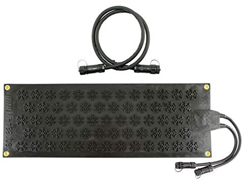 25x70cm per l'esterno tappetini riscaldanti + 1m cavo di collegamento