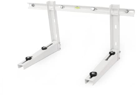 ENTALPIA Support Mural pour Climatiseur HL-450 | Console Murale Jusqu'à 100 kg | Pour Climatiseurs Split et Pompe à Chaleur | Montage Rapide avec Accessoires