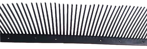 Parapasseri fermapasseri in pvc, griglia sottotegola fermapasseri, dissuasore per uccelli e volatili 50 cm - PEZZI10